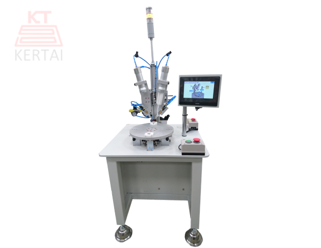 圓盤雙溢出膠機